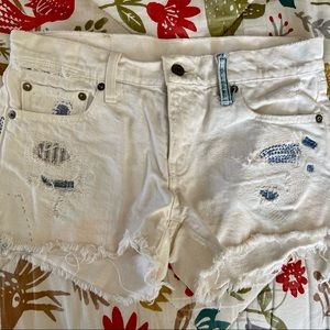 Denim Supply Ralph Lauren Crosby Stitched Jean Short